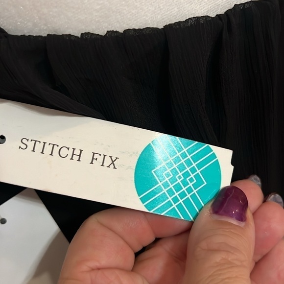 1 STATE Devika NWT Women's Black size Small Strapless Ruffle Tiered Maxi Dress - Picture 7 of 8